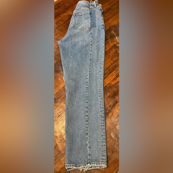 Abercrombie & Fitch 90s Straight Curve Love Ultra High Rise Jeans Size 31 - Picture 8 of 9